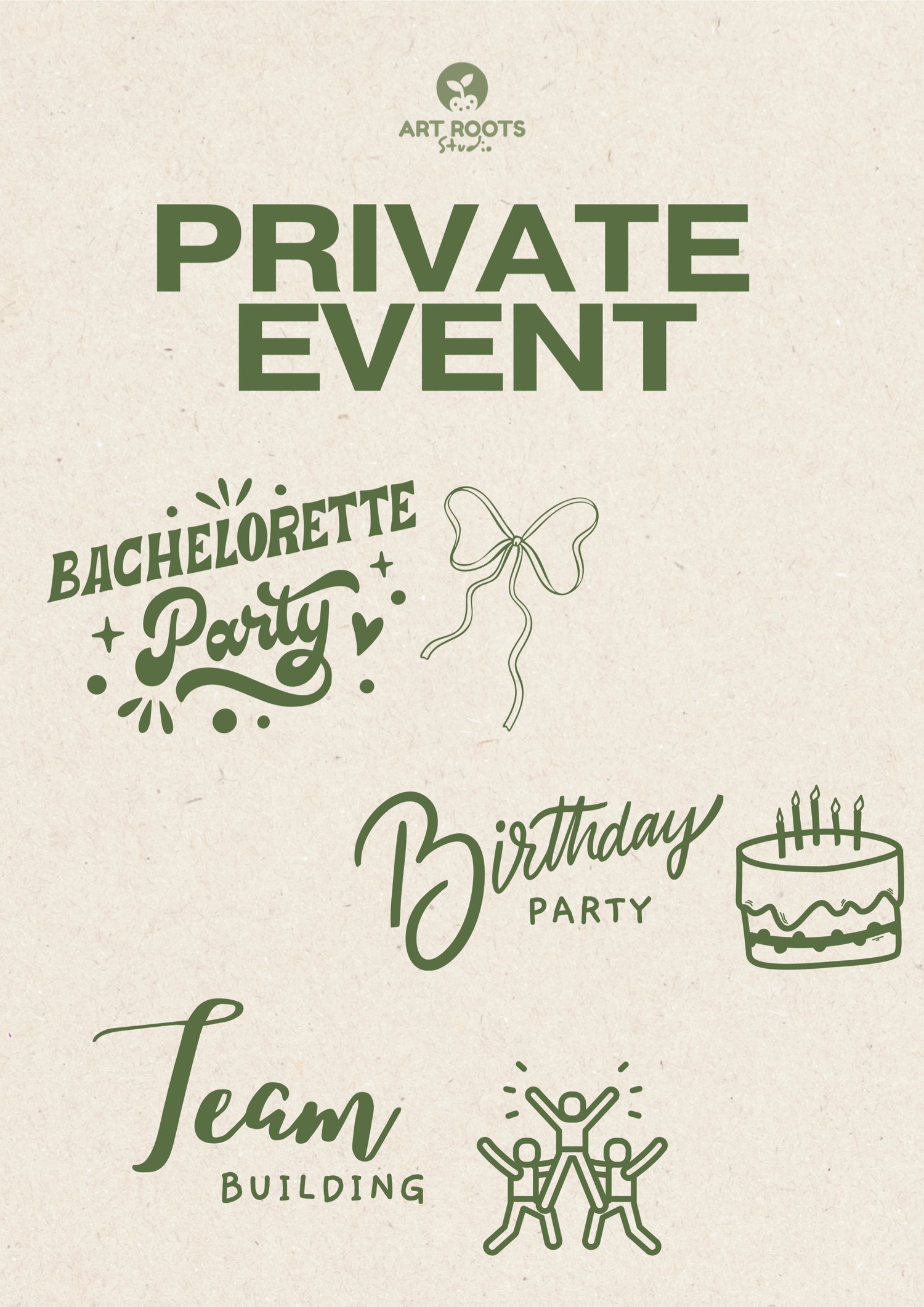 Private Events ArtRoots Studio Johor Bahru